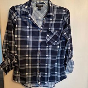 ⭐️ECLIPSE plaid long sleeve button up